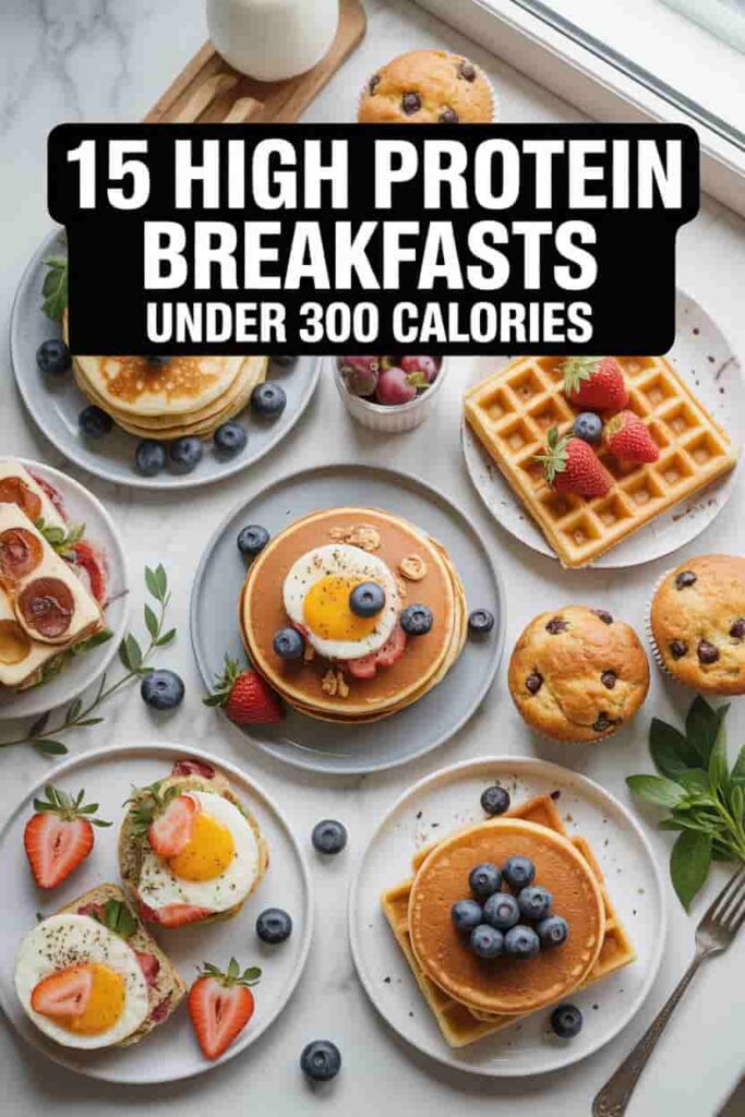 15 High Protein Low Calorie Meals Breakfast